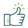 account successfully-100×100 thumbs up icon