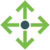 four arrow icon